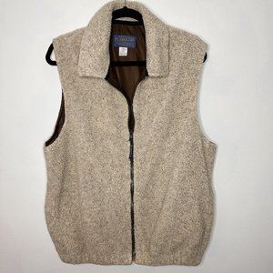 Pendleton | Vintage Beige Fleece Vest